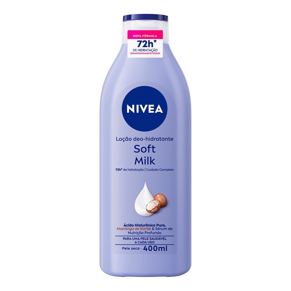 Hidratante Corporal Nivea Soft Milk 400ml