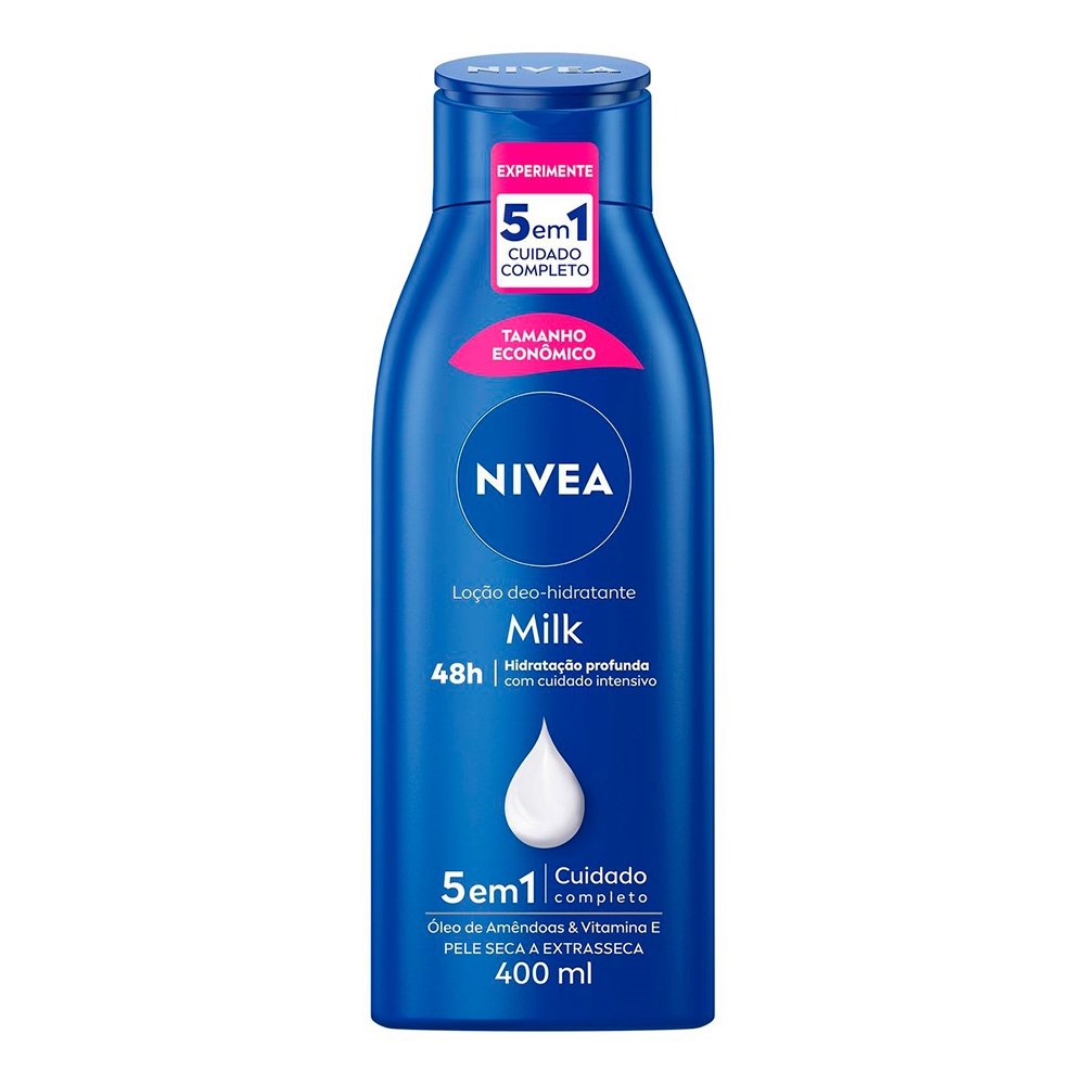 Hidratante Corporal Nivea Milk Pele Extra Seca 400ml