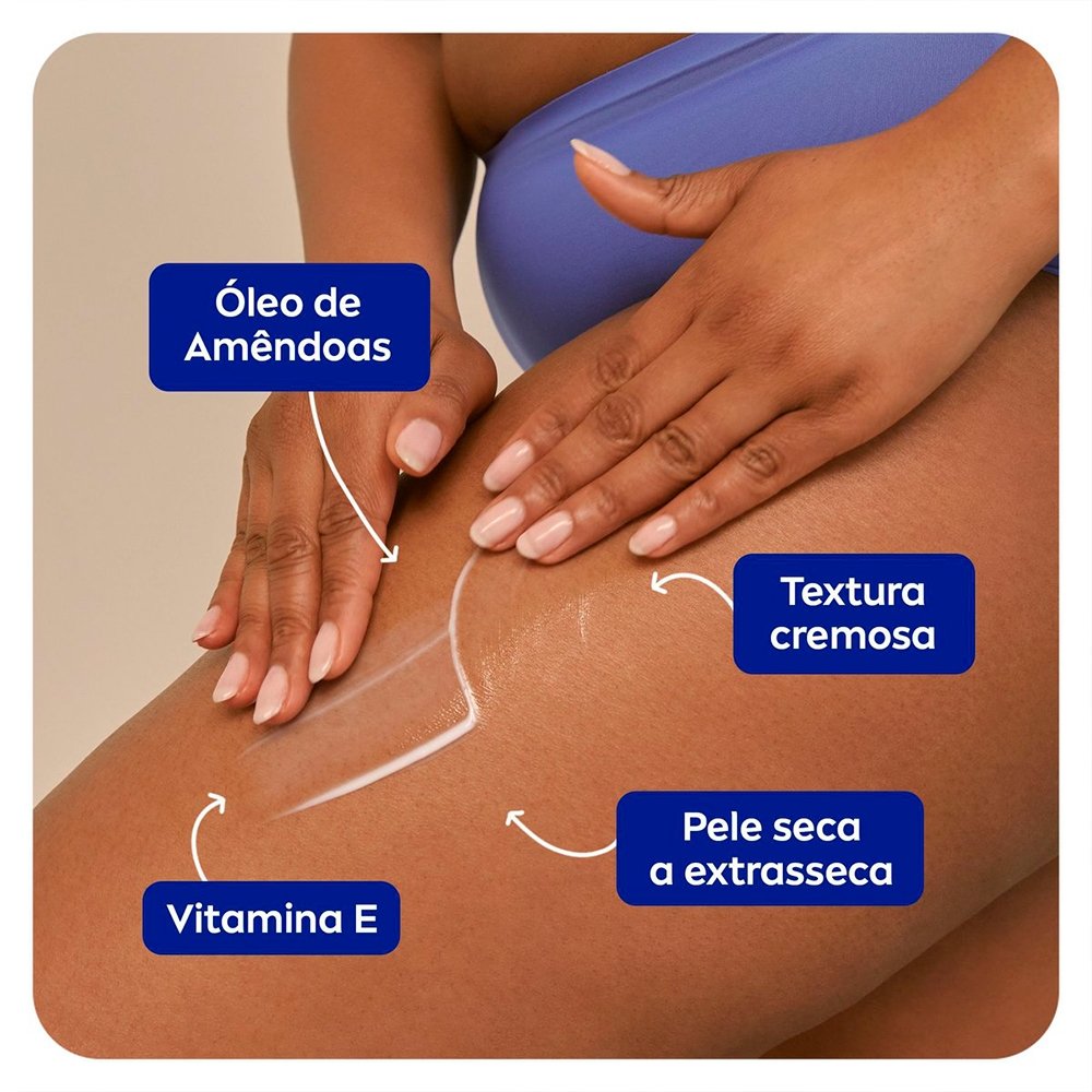 Hidratante Corporal Nivea Milk Pele Extra Seca 400ml