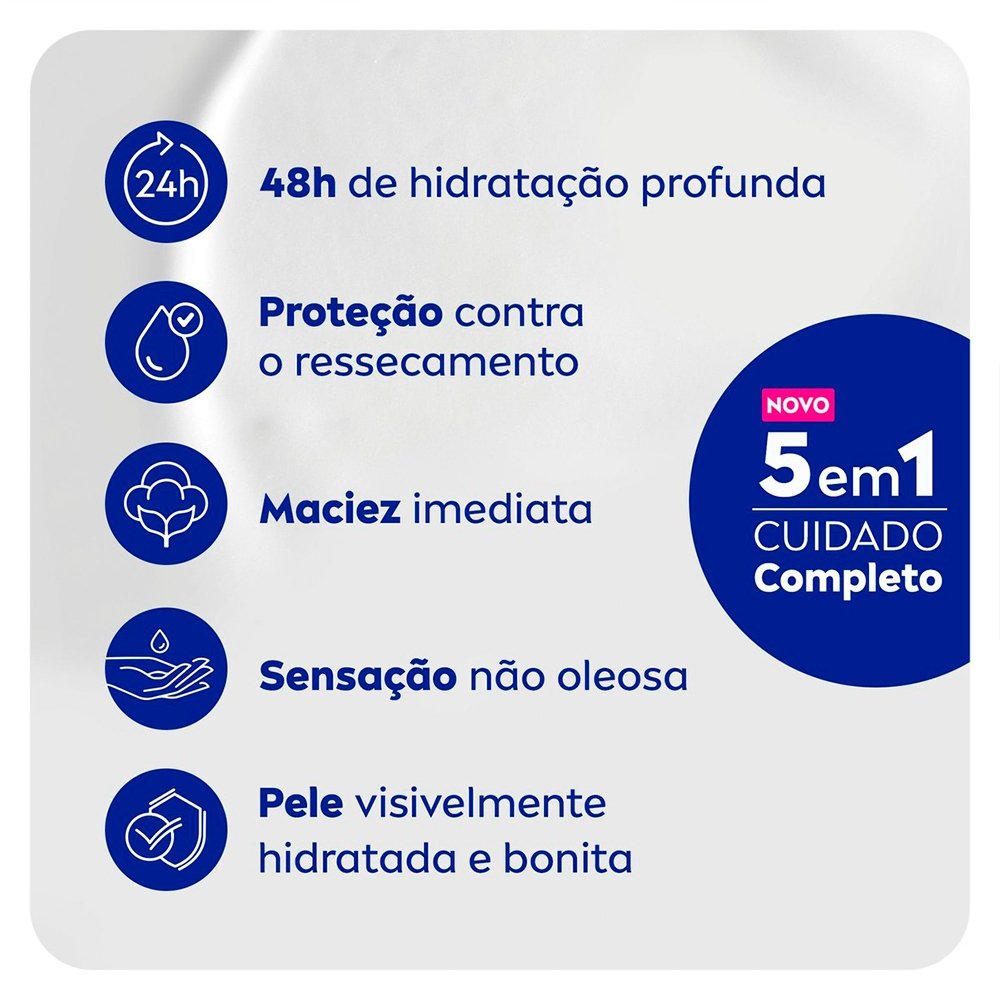 Hidratante Corporal Nivea Milk Pele Extra Seca 400ml