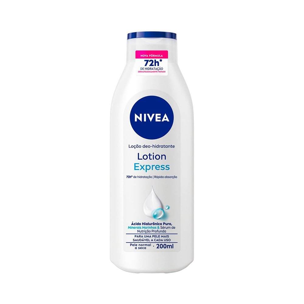 Hidratante Corporal Nivea Lotion Express 200ml