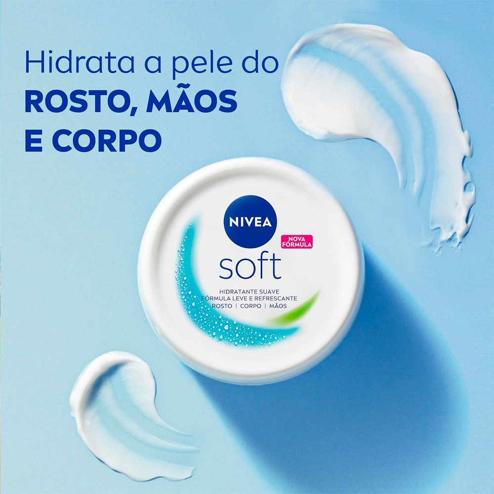 Creme Nivea Soft Hidratante 97g