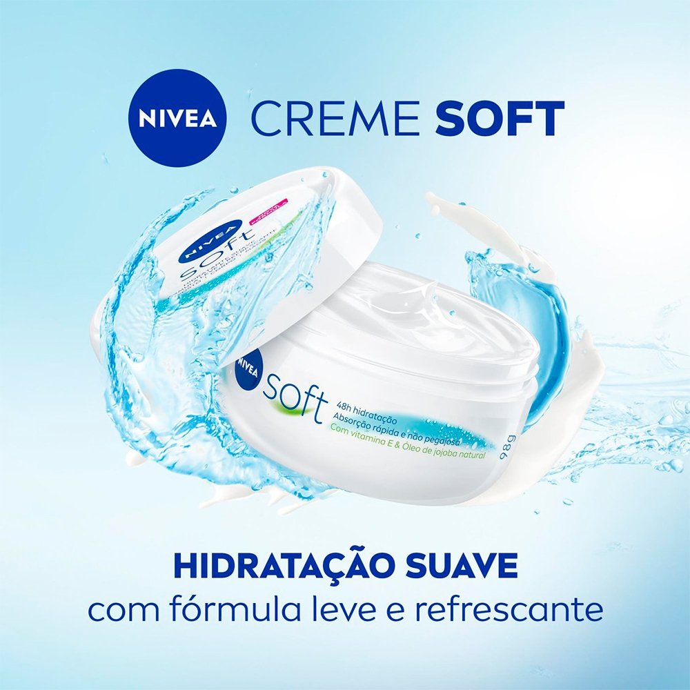 Creme Nivea Soft Hidratante 97g