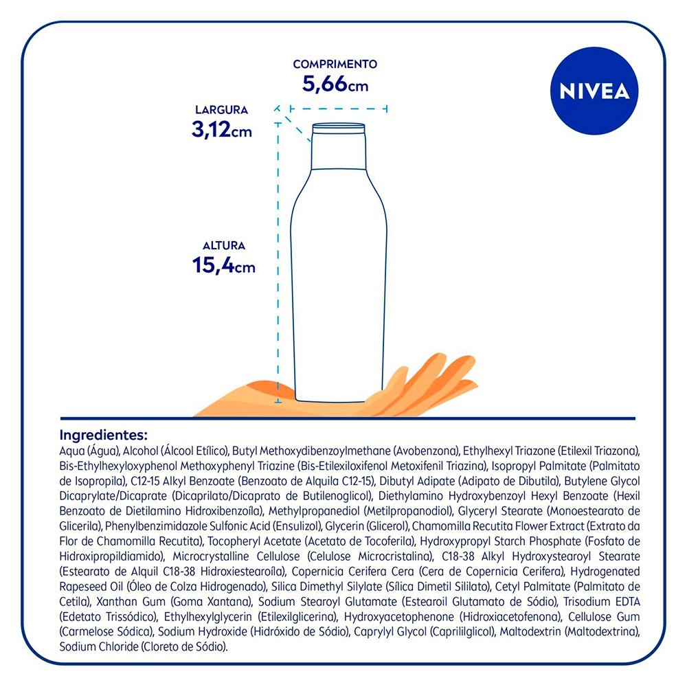 Protetor Solar Nivea Sun Kids & Babies Pele Sensível FPS 60 - 125ml