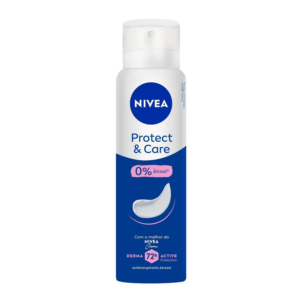 Desodorante Nivea Aerossol Feminino Protect e Care 150ml