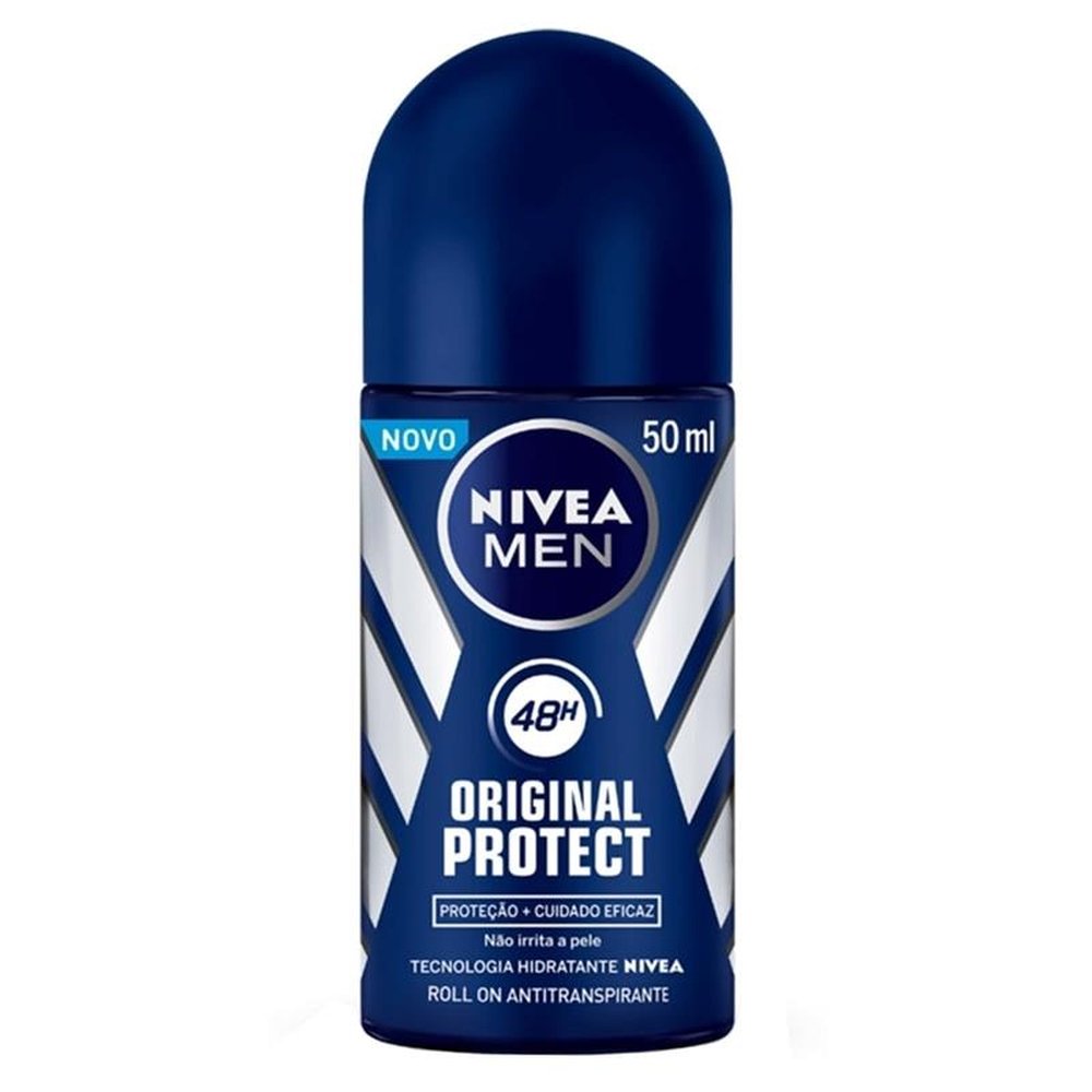 Desodorante Nivea Roll On Masculino Original Protect 50ml