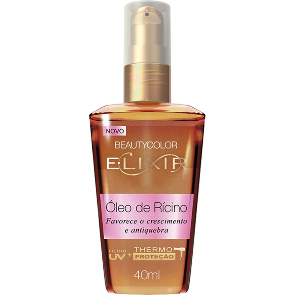 Óleo Capilar Elixir Beautycolor Nutritivo Óleo de Rícino 40ml