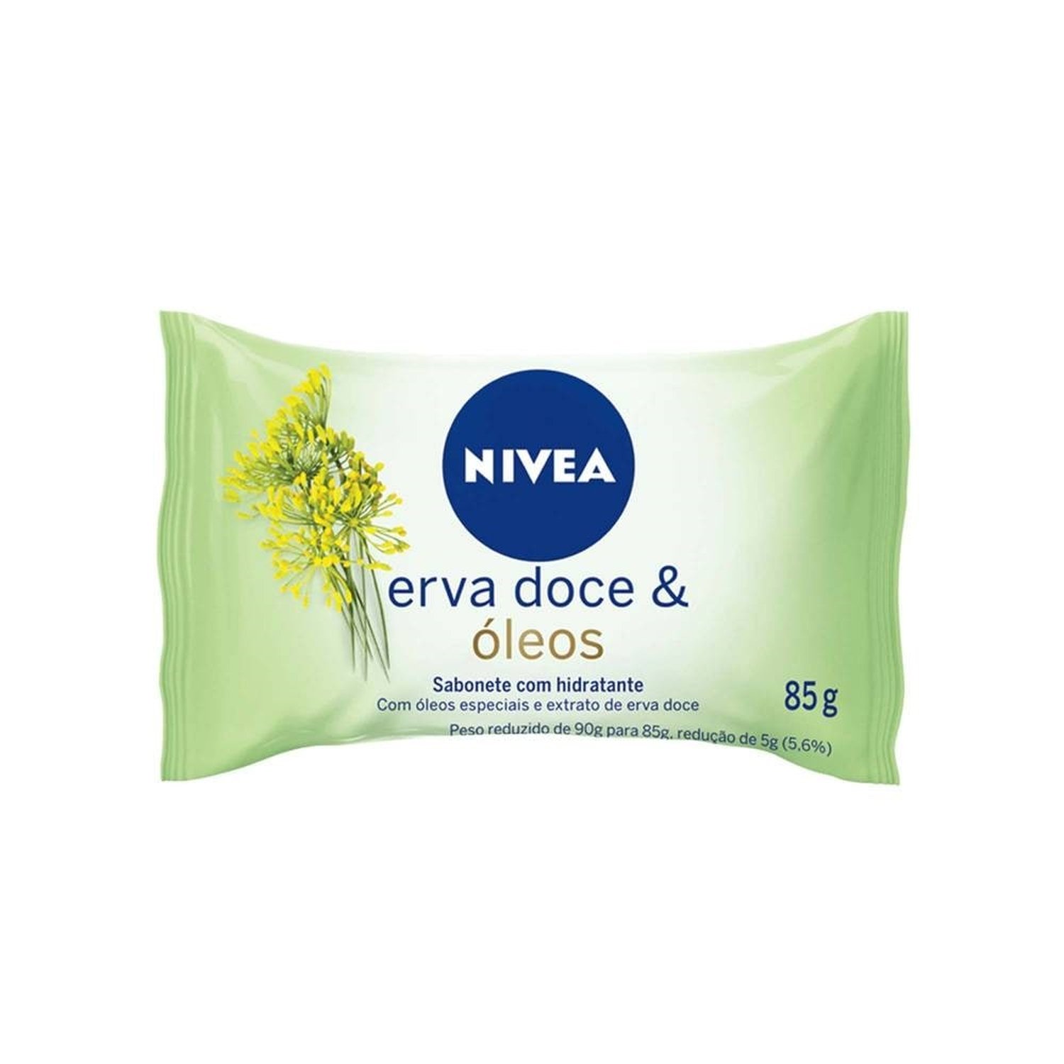 Sabonete Nivea Hidratante Erva Doce 85g Embalagem com 12 Unidades