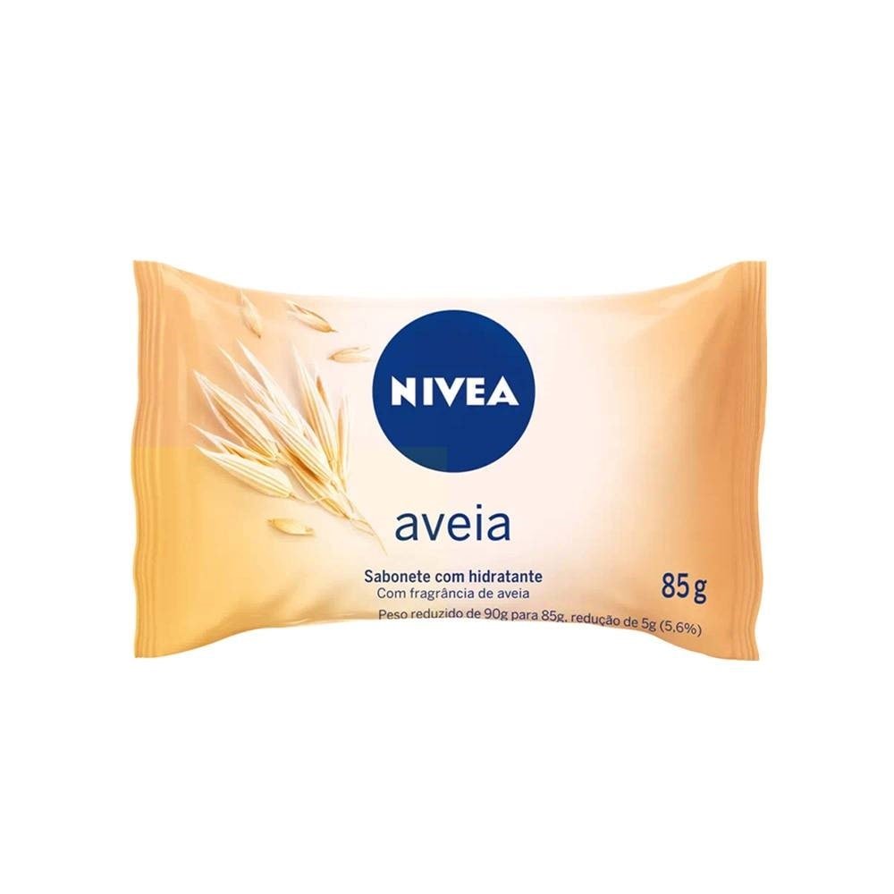Sabonete Nivea Hidratante Aveia 85g Embalagem com 12 Unidades