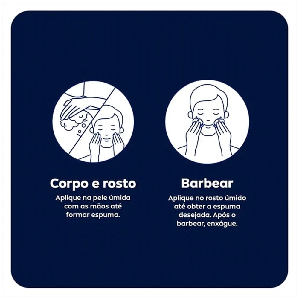 Sabonete Nivea Men Original Protect 3 em 1 90g Embalagem com 12 Unidades