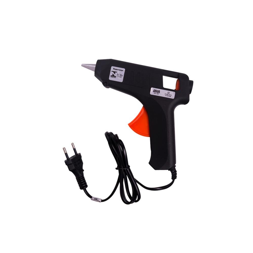 Pistola para Cola Quente 10w Bivolt Pequena Refil Fino Leoarte Leonora