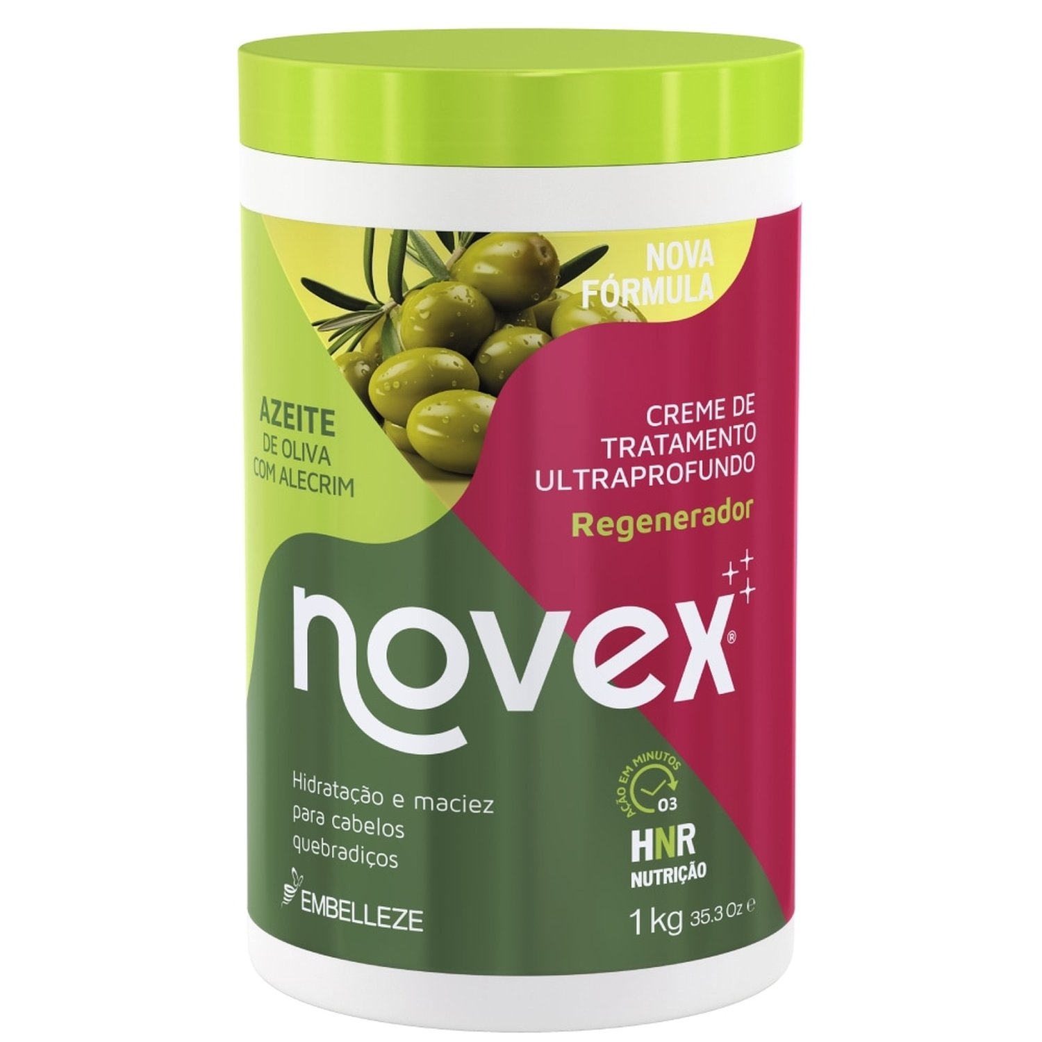 Creme de Tratamento Novex Azeite de Oliva 1Kg