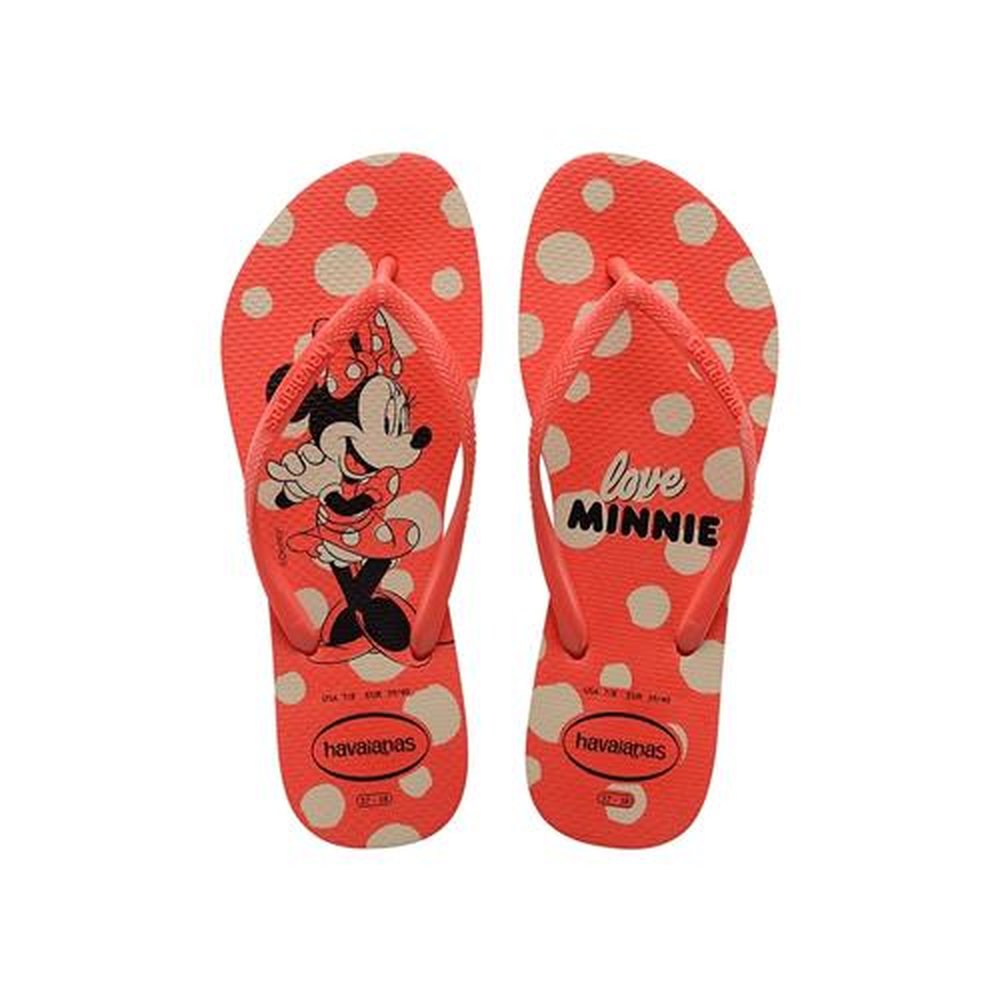 Havaianas Slim Disney Vermelho Crush 27/28