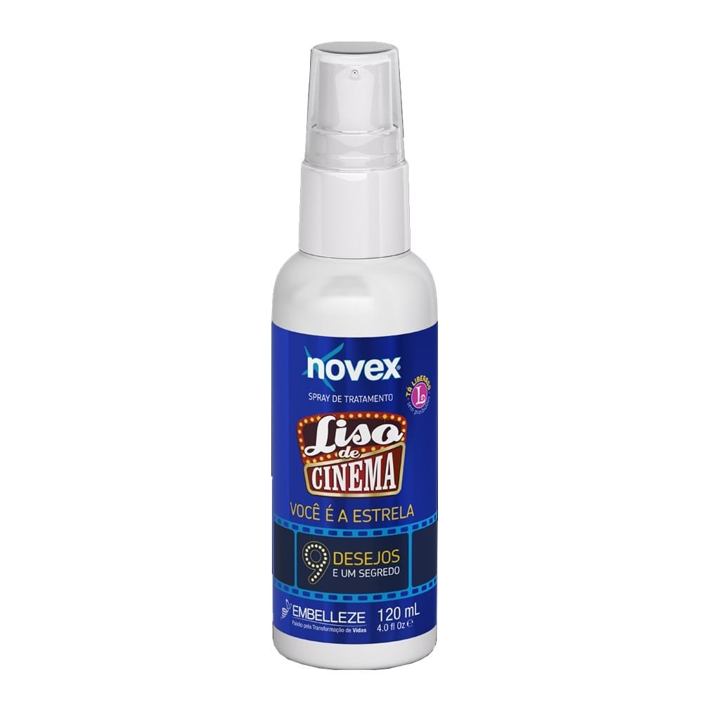 Finalizador Spray Novex Liso Cinema 120ml