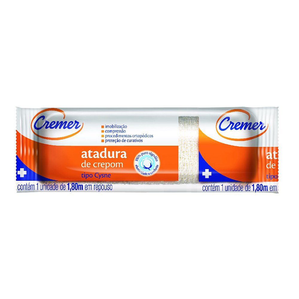 Atadura Crepom Cysne 12 Cm (pacote Com 6 )