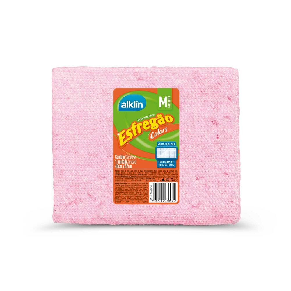 Pano para Piso 40x67 Colors com 1 unidade - Marca Alklin