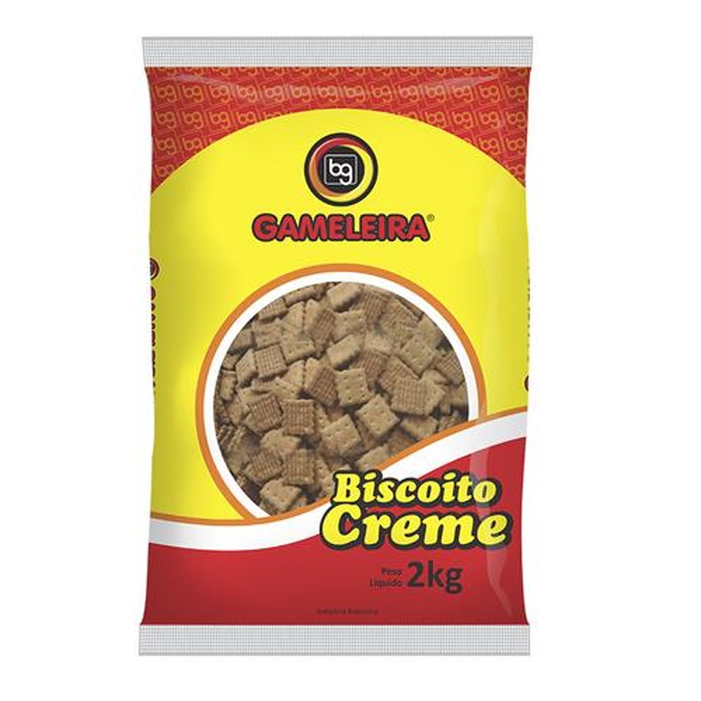 Biscoito Creme 2Kg ( Emb. Contém 5 und. de 2Kg)