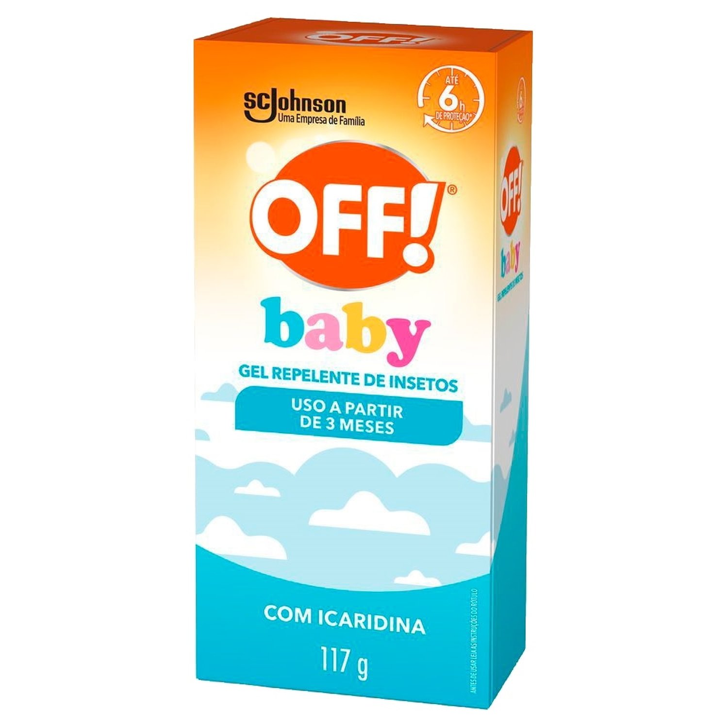 Repelente de Insetos Off! Loção em Gel Baby 117ml