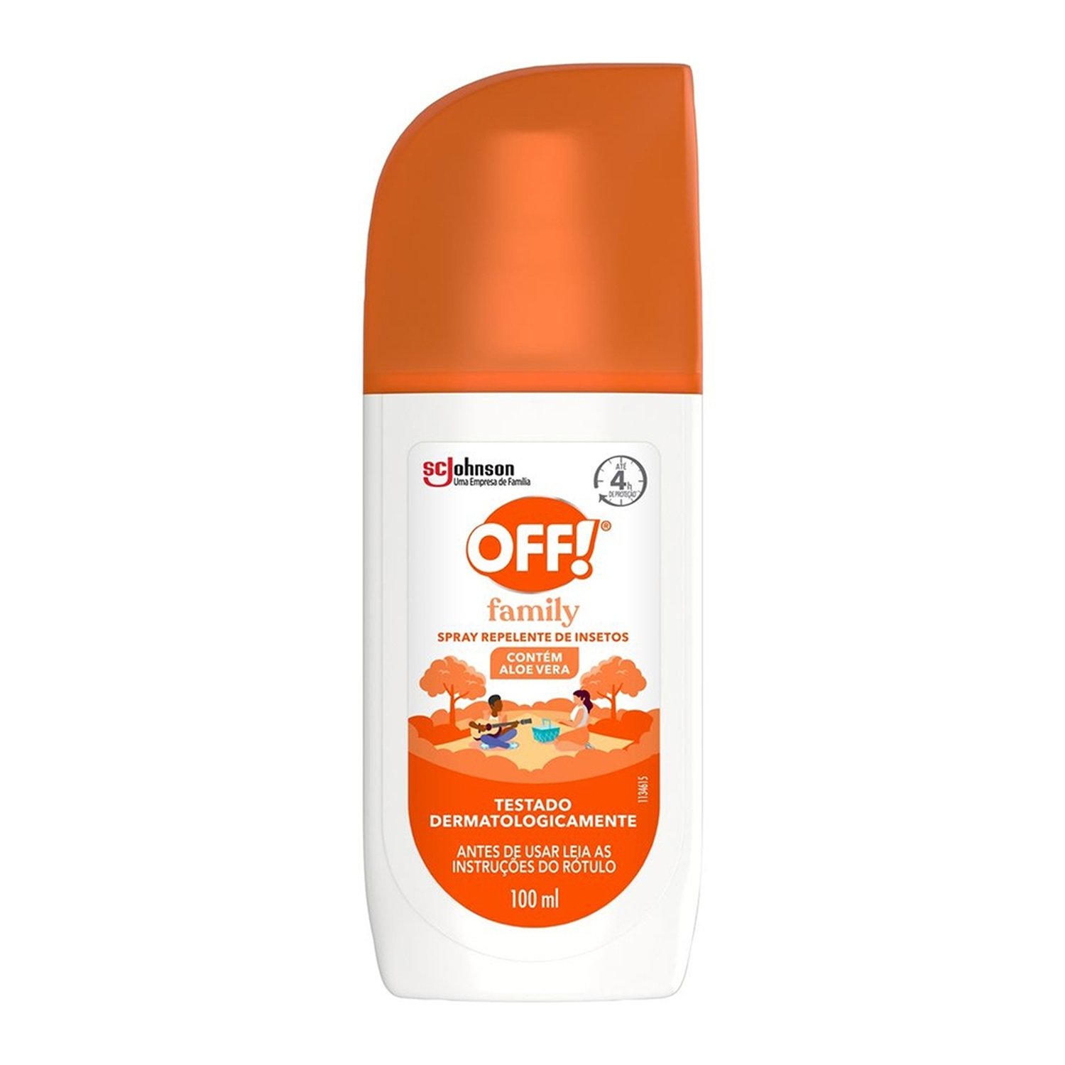 Repelente de Insetos Off! Family Spray 100ml