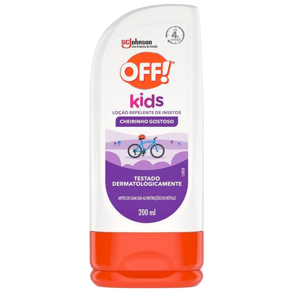 Repelente De Insetos Off! Loção Kids 200ml | Martins Atacado