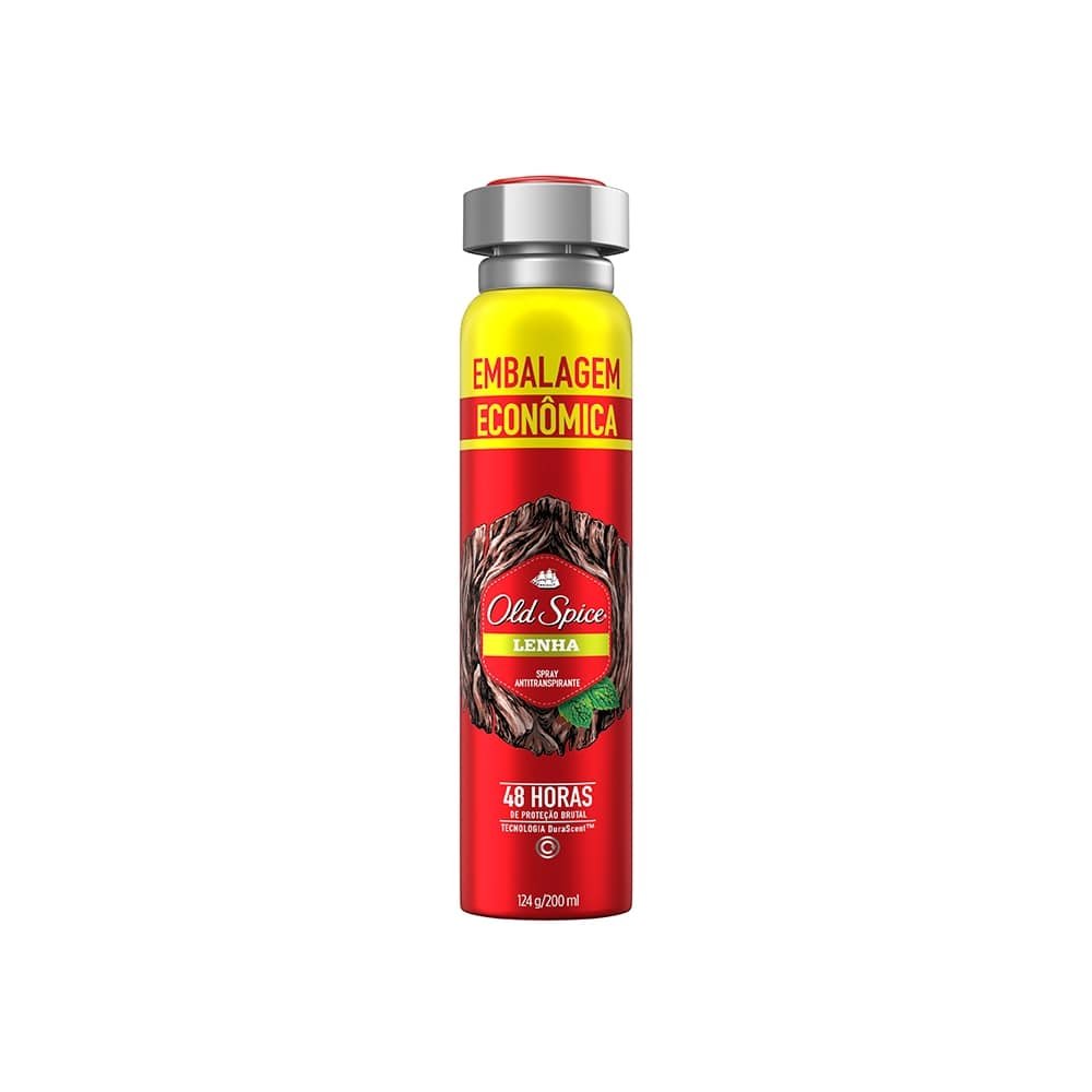 Desodorante Old Spice Aerosol Lenha 200ml