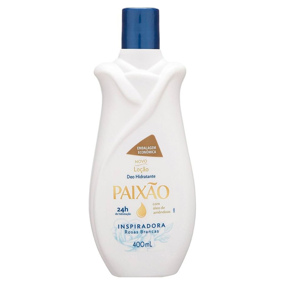 Hidratante Corporal Paixão Inspiradora com Óleo de Amêndoas ação desodorante 400ml