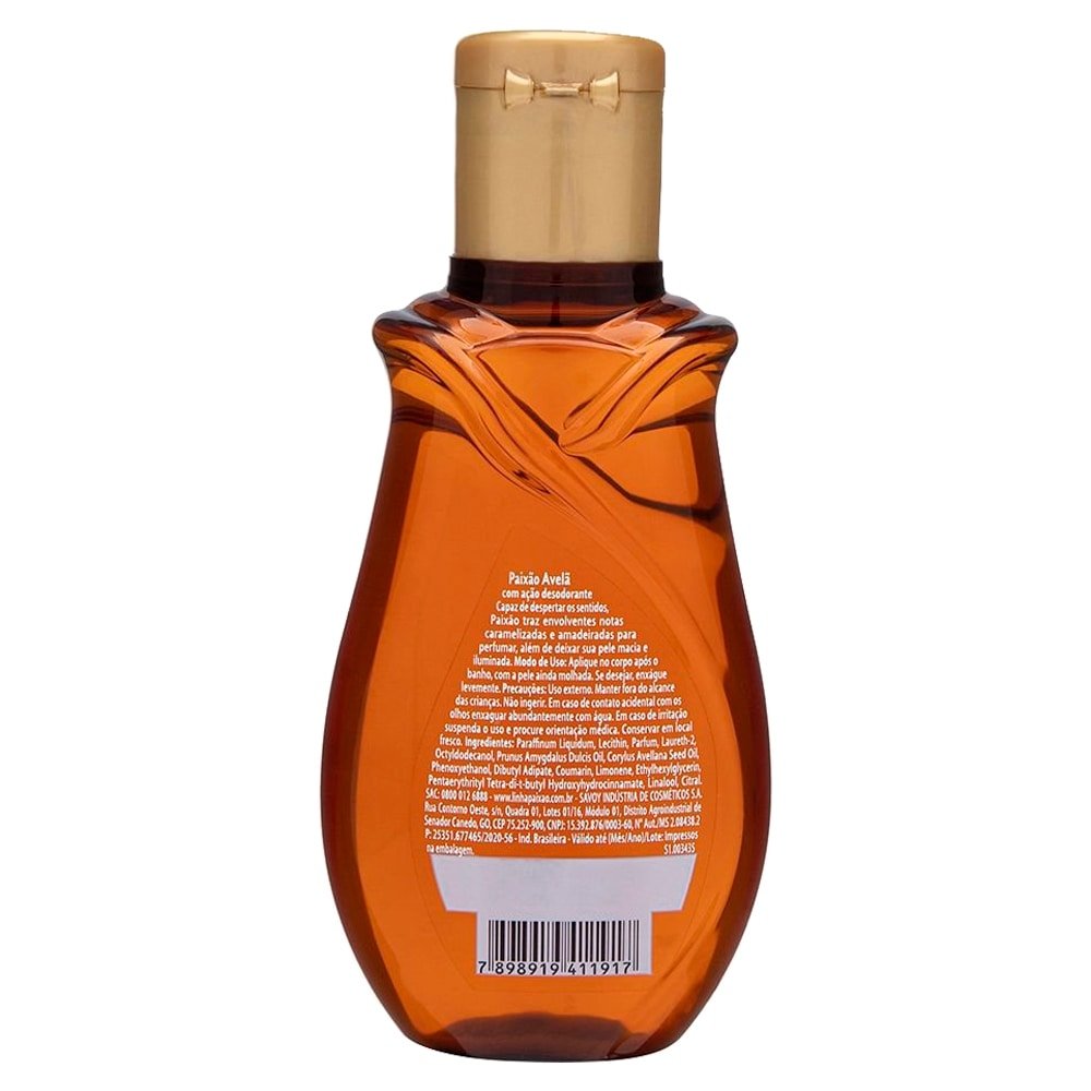 Óleo Corporal Paixão Amêndoas com Avelã 100ml