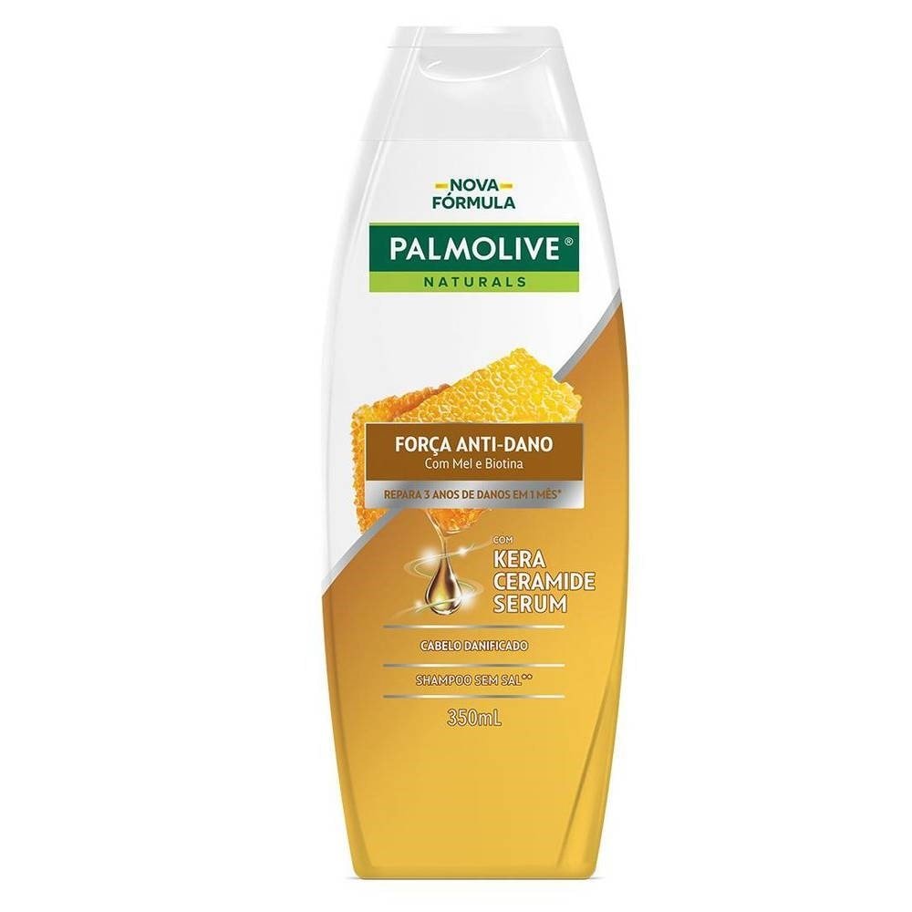 Shampoo Palmolive Naturals Força Anti-Dano 350ml