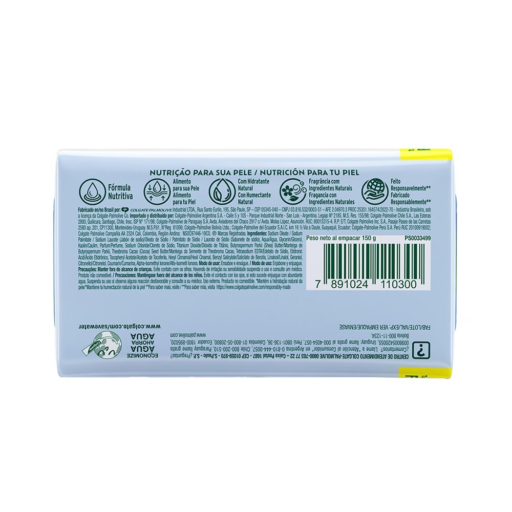 Sabonete Palmolive Naturals Hidratação Intensiva 150g Embalagem com 12 Unidades