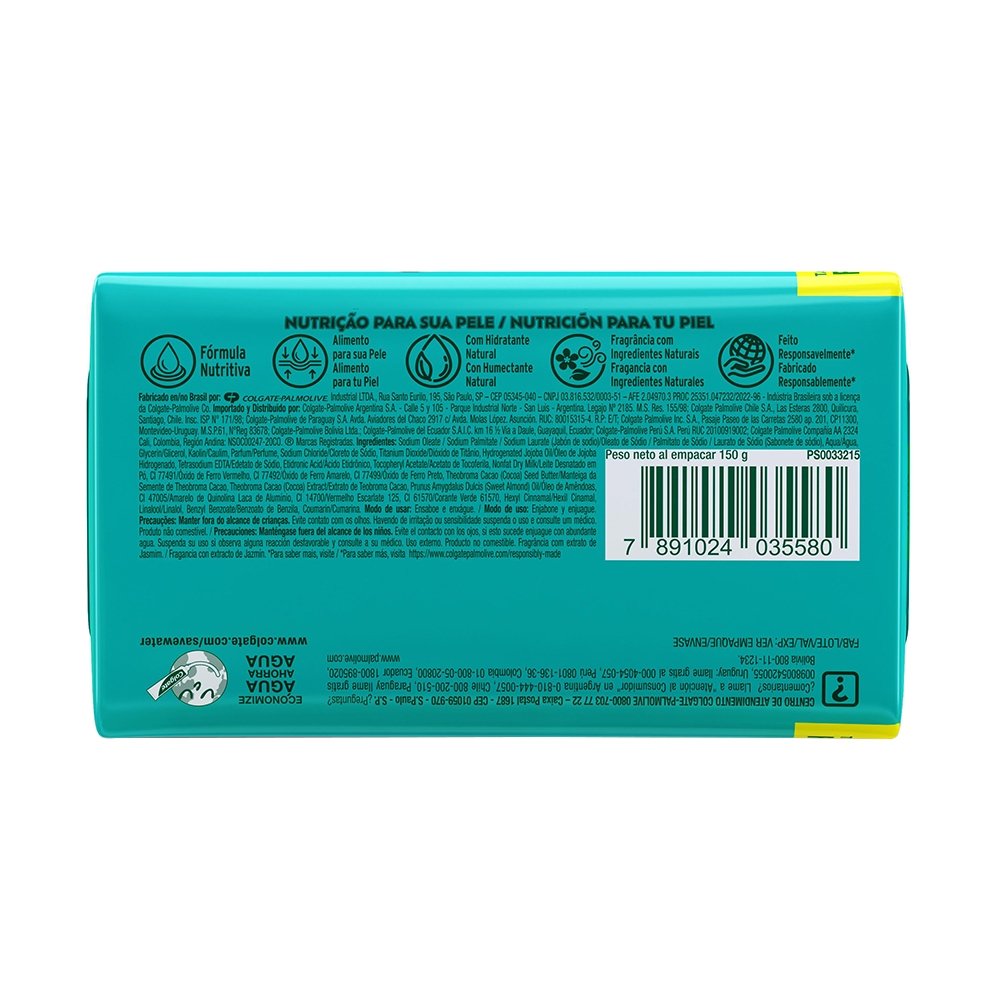 Sabonete Palmolive Naturals Nutrição Esfoliante 150g - Embalagem com 12 Unidades