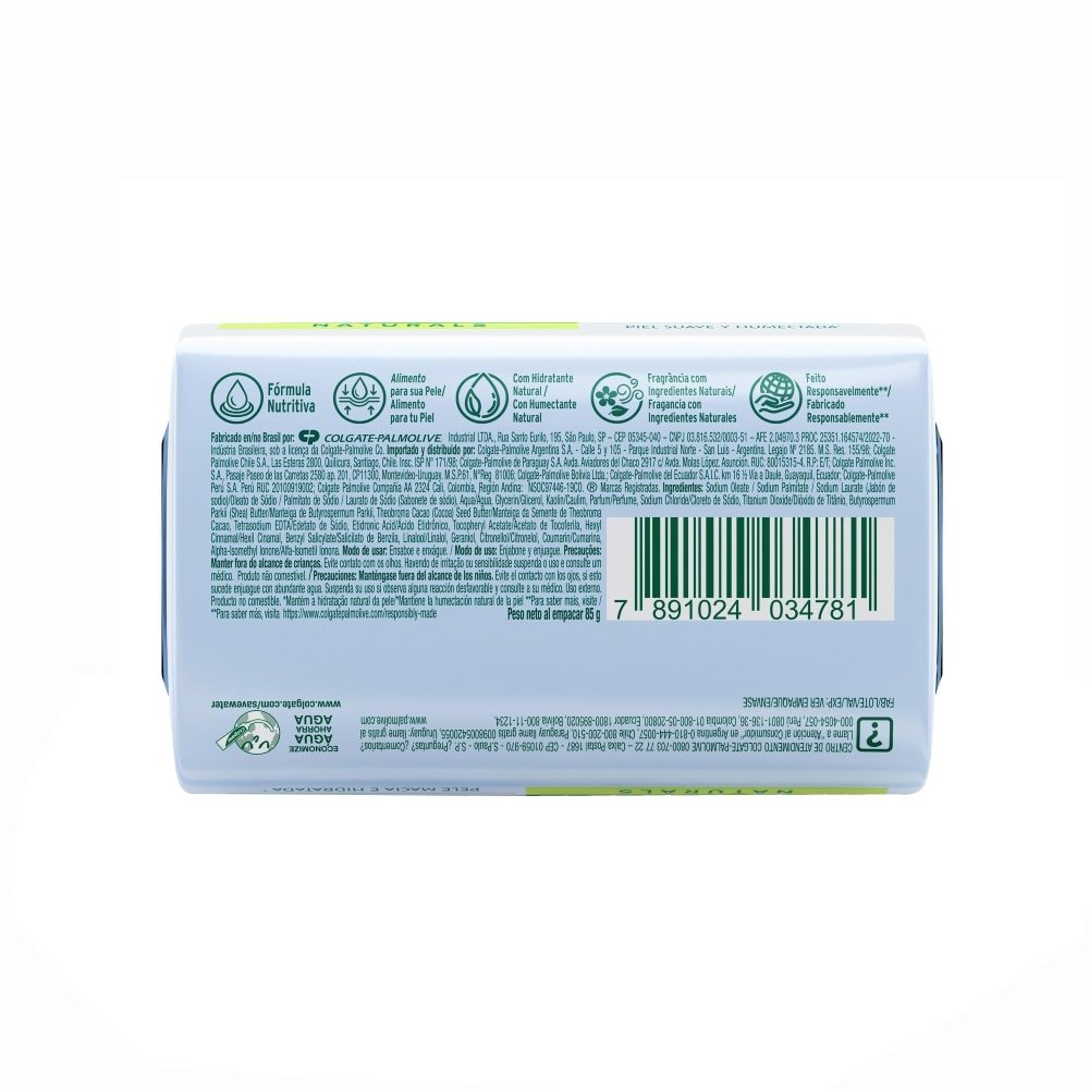 Sabonete Palmolive Naturals Hidratação Intensiva 85g Embalagem com 12 Unidades