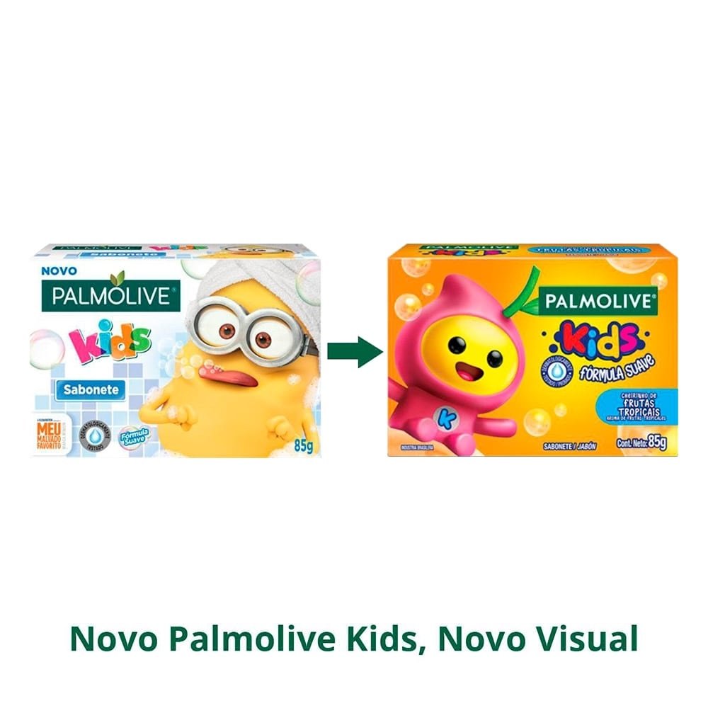 Sabonete Palmolive Kids Minions 85g Embalagem com 12 Unidades