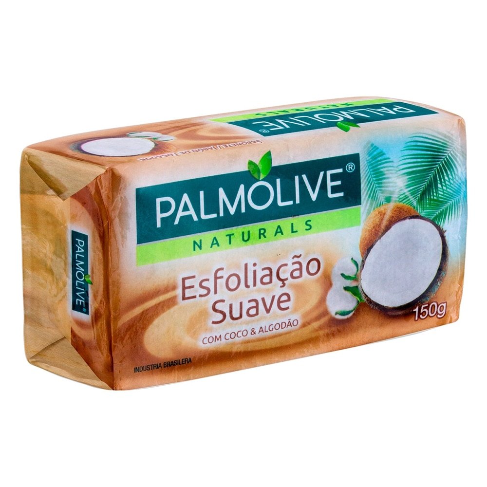Sabonete Palmolive Naturals Cocô e Algodão 150g - Embalagem com 12 Unidades