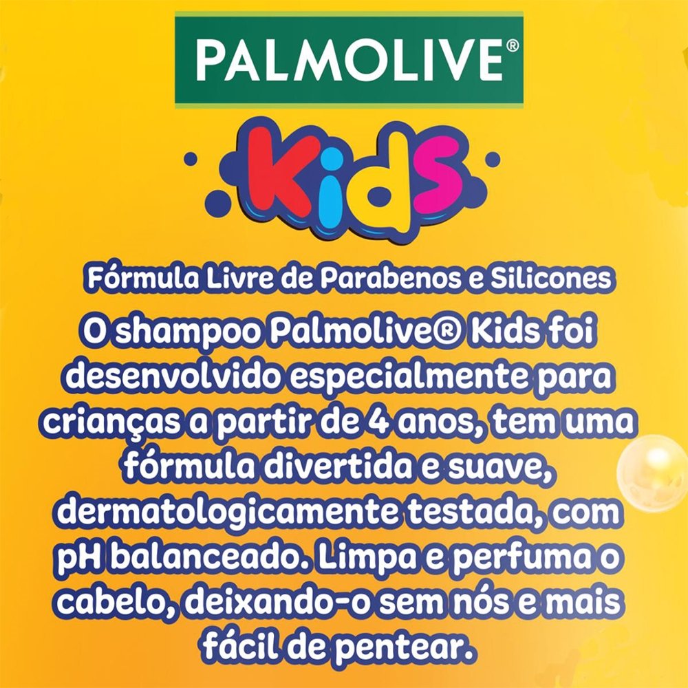 Shampoo Infantil Palmolive Naturals Kids Cabelos Cacheados 350ml