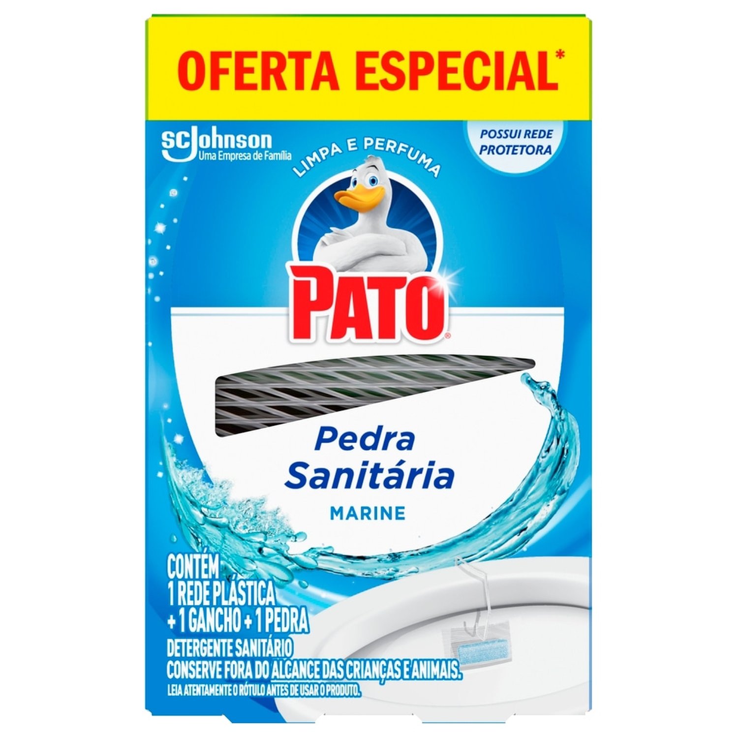 Pedra Sanitária Pato Marine 25g