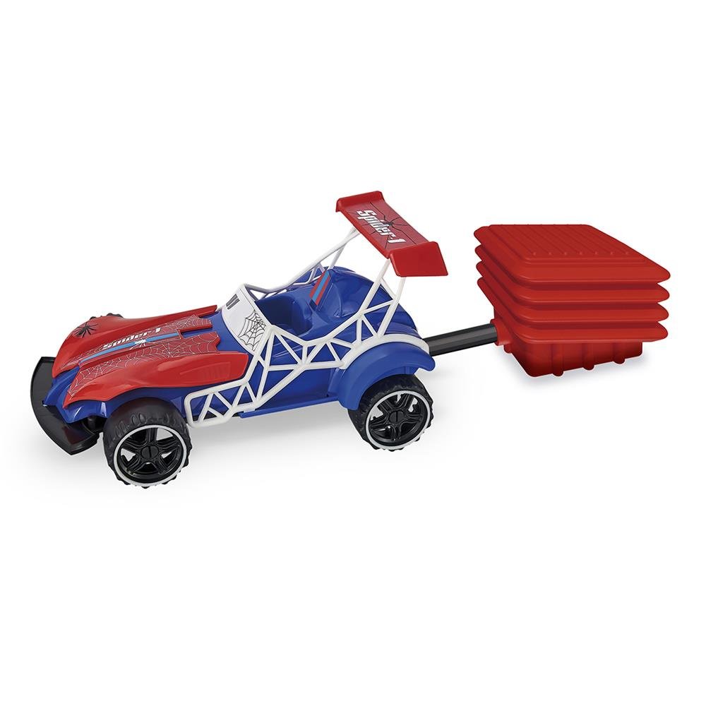 Hero Machines Com Lançador (Carro) - Usual Brinquedos