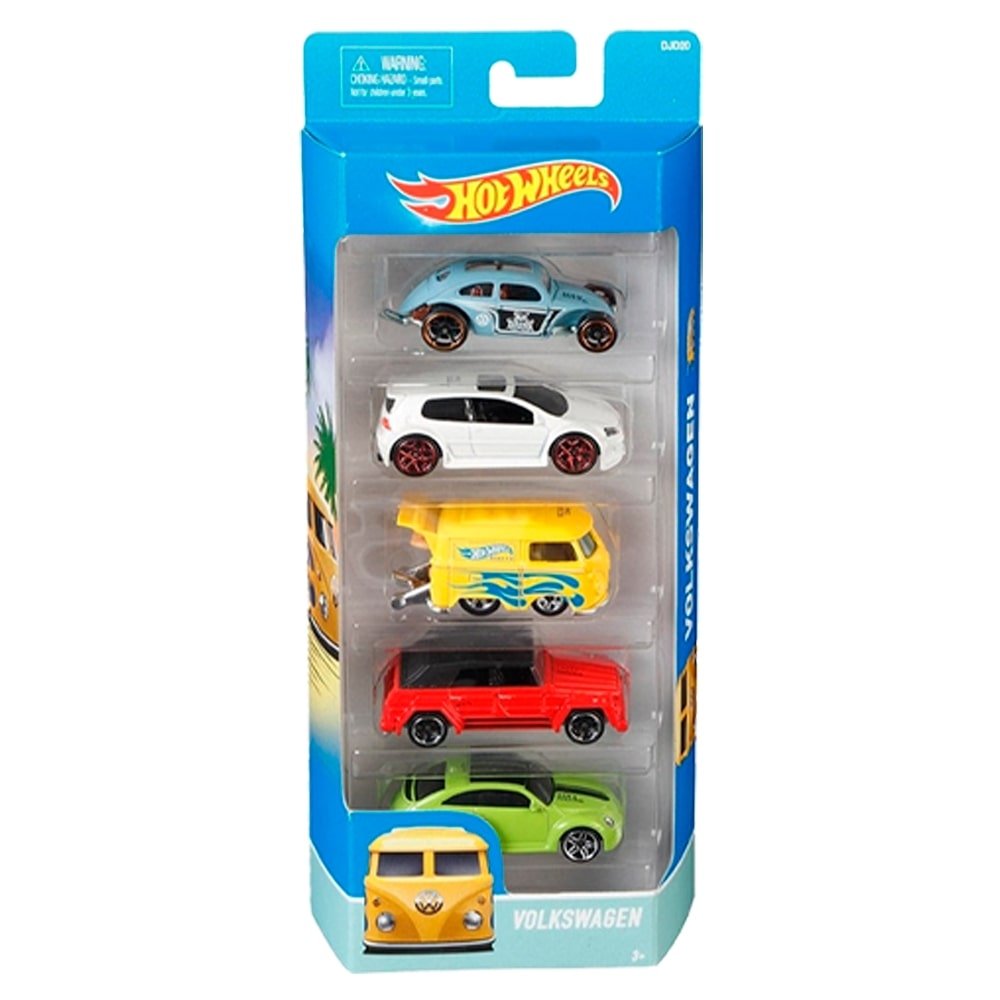 Carrinho Hot Wheels Básico 1806 Sortidos - Embalagem com 5 Peças