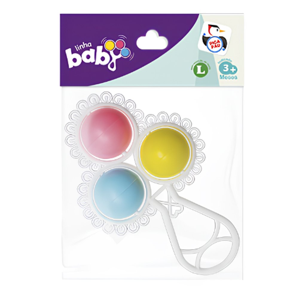 Chocalho Rendado Baby Color