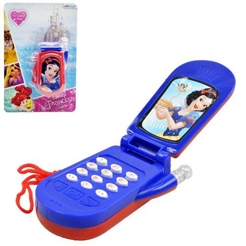 Celular Infantil Princesas Com Luze E Som Sortido