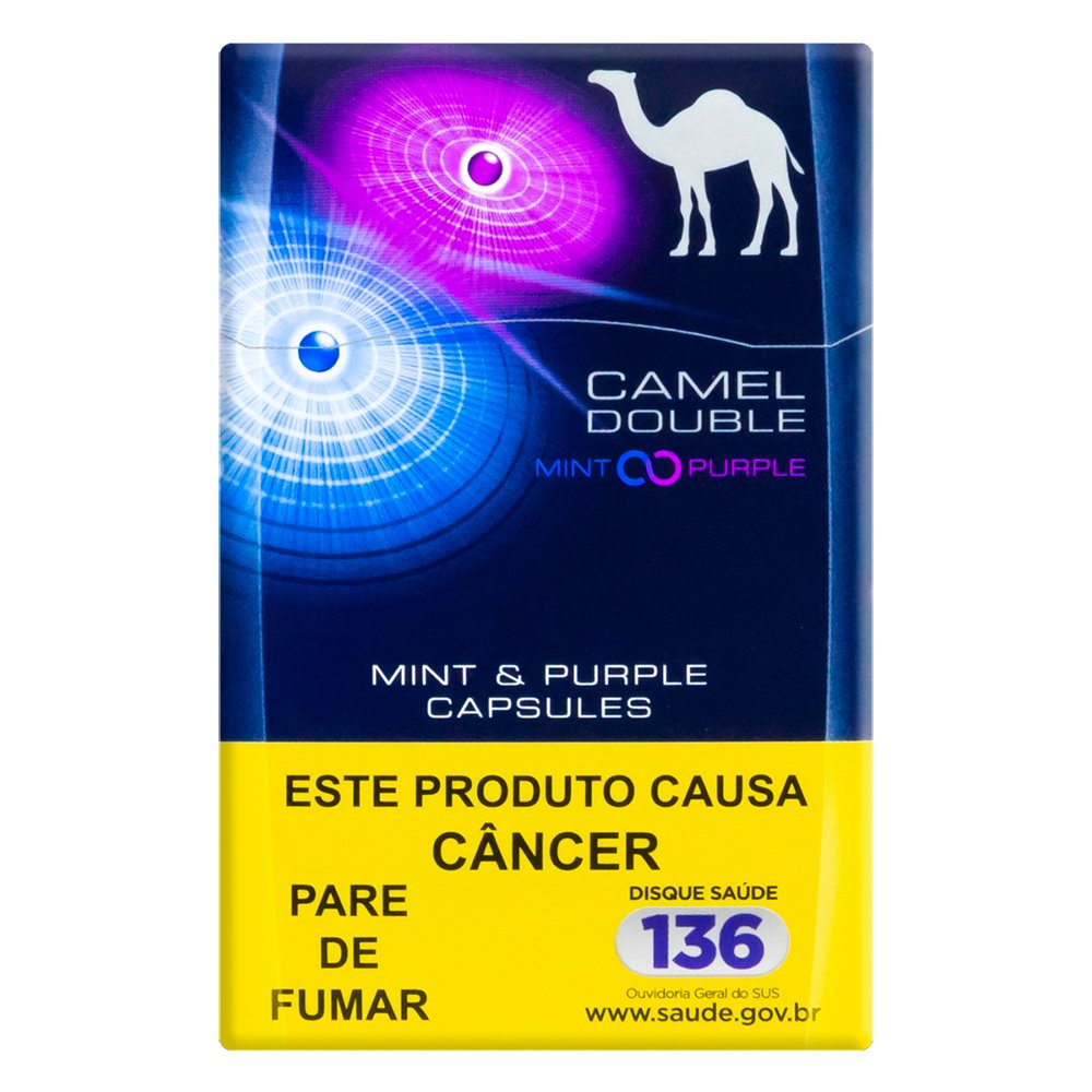 Cigarro Camel Double Mint Purple