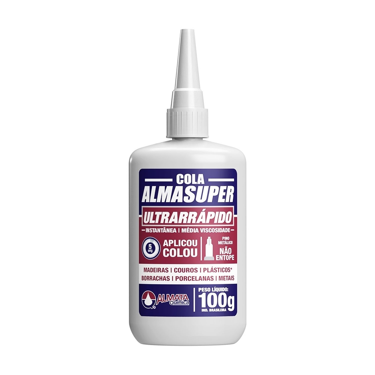 Cola Almasuper Ultrarrápido AEP401 Instantânea 100g