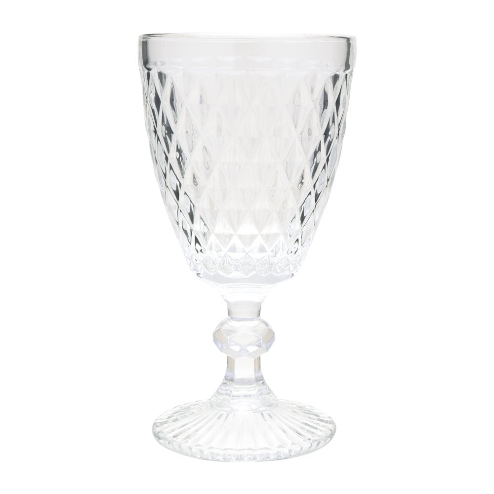 Jogo de 6 Taças de Vidro 240ml Transparente Linha Verre Mimo Style