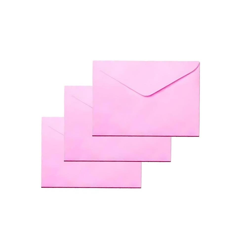 Envelope Scrity Carta 11,4 Cm X 16,2 Cm Rosa Claro Fidji C/100