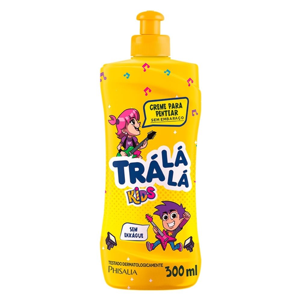 Creme para Pentear Trá Lá Lá Kids Sem Embaraço 300ml