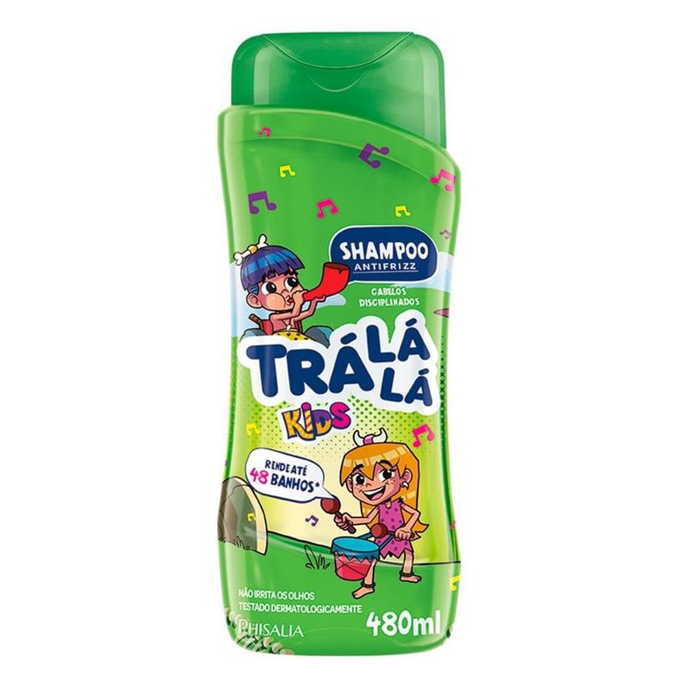 Shampoo Kids Tra Lá Lá Anti Frizz 480ml - Phisalia