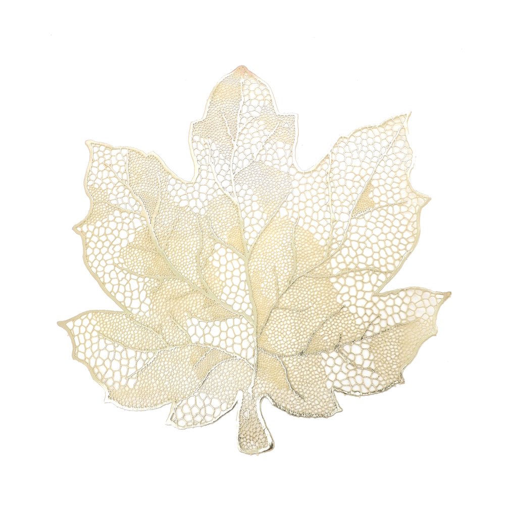 Lugar Americano Pvc Azev 45x43cm Dourado