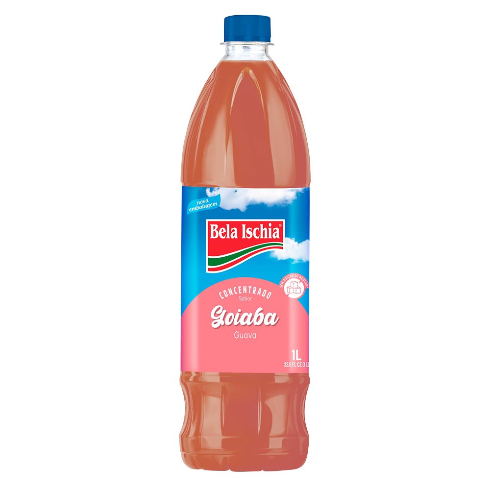 Suco Bella Ischia Concentrado Goiaba 1 Litro