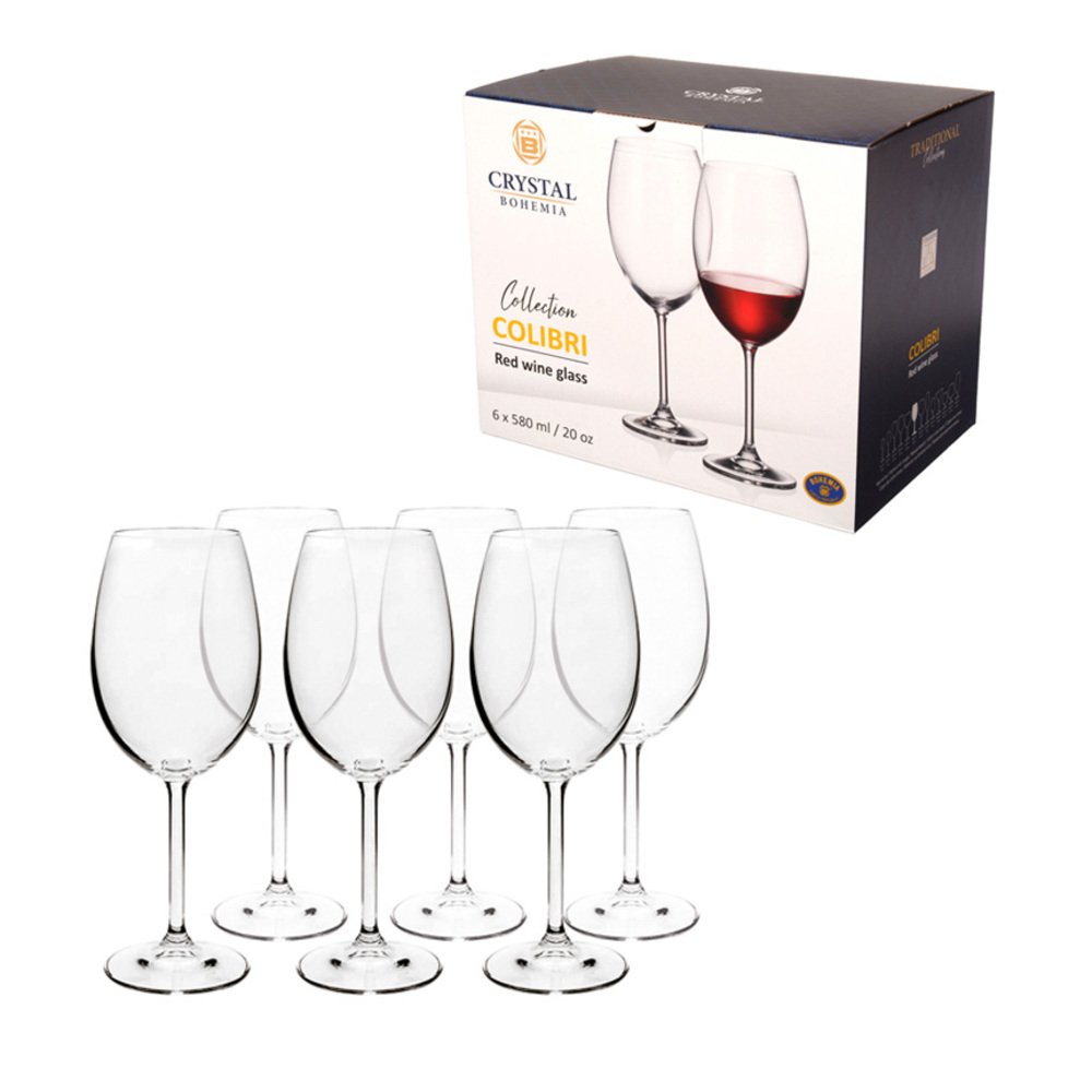Taca Bordeaux Gastro 580Ml 6 Peças - Bohemia