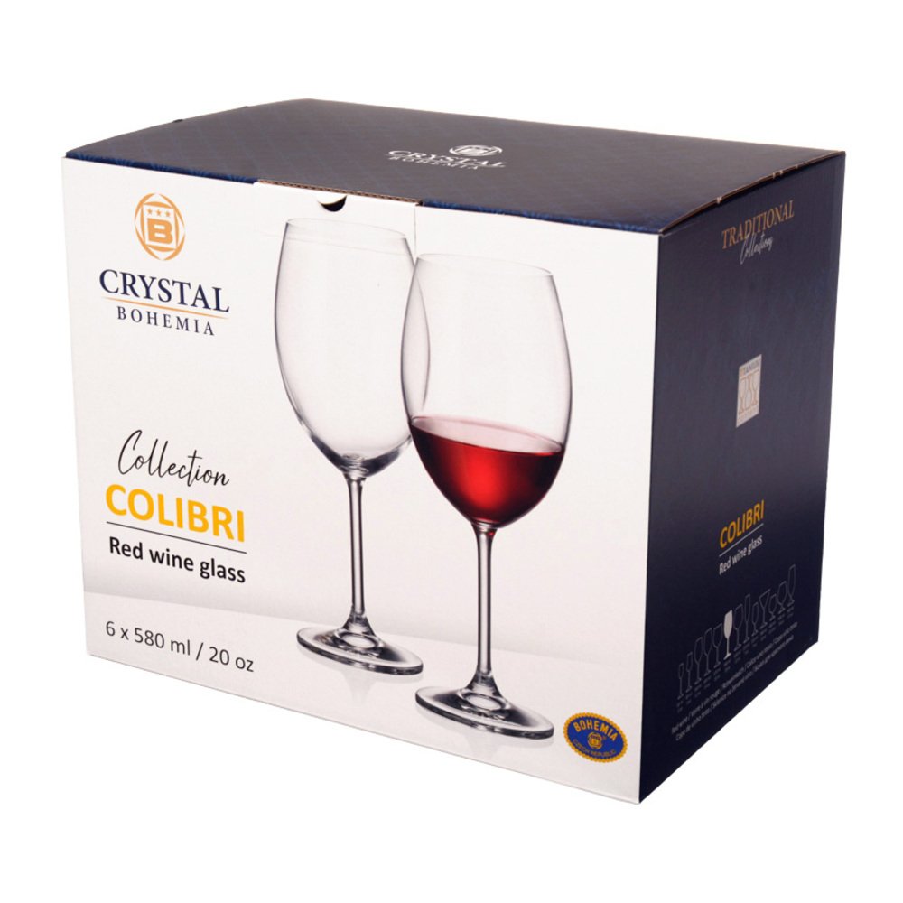 Taca Bordeaux Gastro 580Ml 6 Peças - Bohemia
