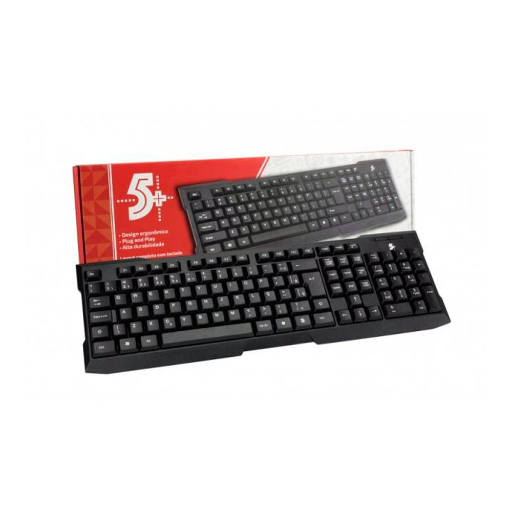 Teclado USB 5+ S 015-0041
